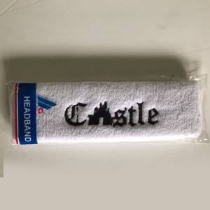 QT  Castle Headband / White