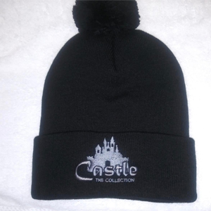 Castle Black Beanie / Silver Logo