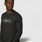 Castle Long Sleeve Shirt /Gray Print