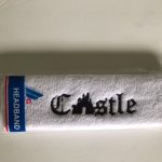 QT  Castle Headband / White